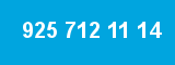 925 712 11 14 925 712 11 14